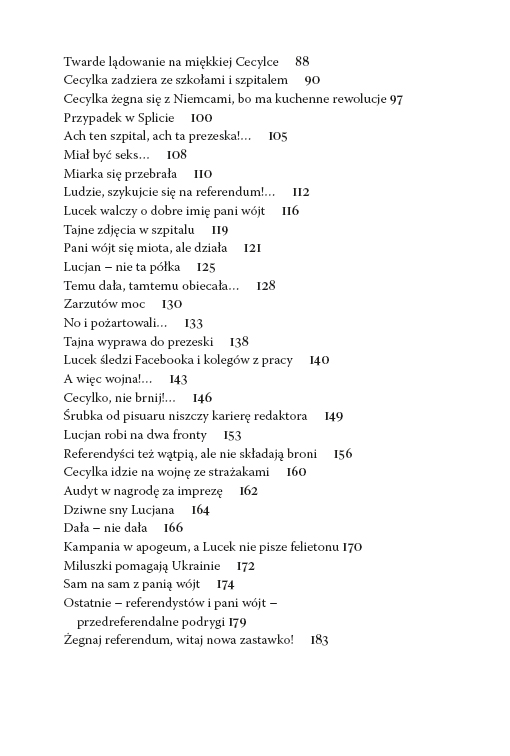 Cecylka i Lucjan, czyli samorządowy romans