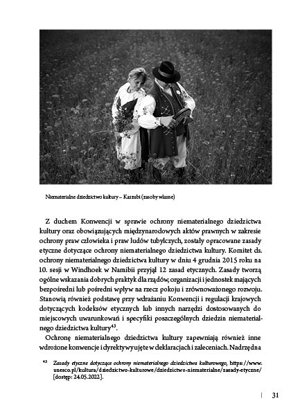 Ochrona niematerialnego dziedzictwa kultury na przykładzie Kaszub