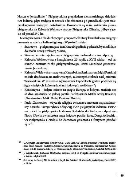 Ochrona niematerialnego dziedzictwa kultury na przykładzie Kaszub