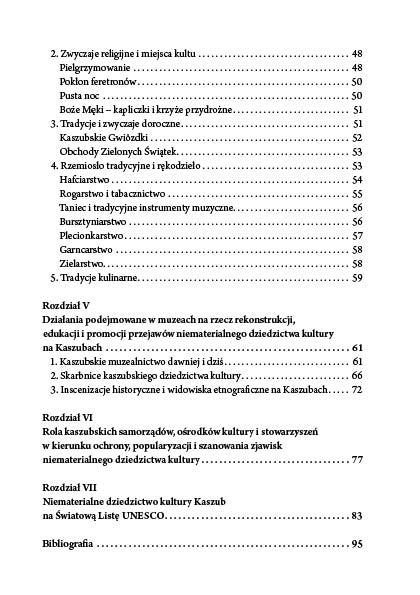 Ochrona niematerialnego dziedzictwa kultury na przykładzie Kaszub