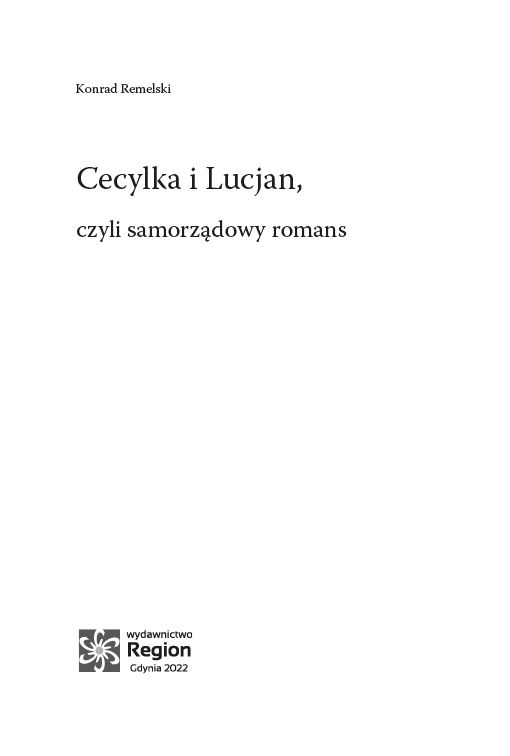 Cecylka i Lucjan, czyli samorządowy romans