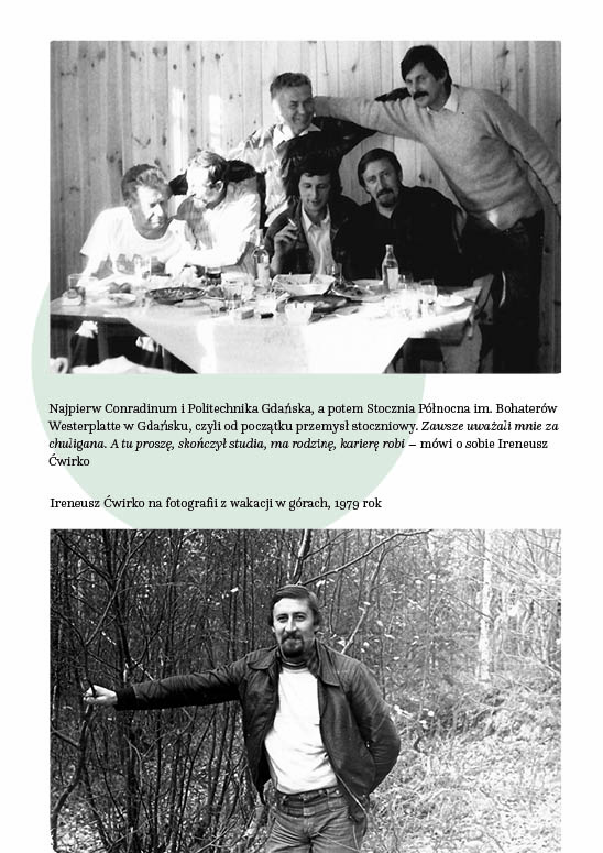 Ireneusz Ćwirko. Zwykły inżynier - środek książki