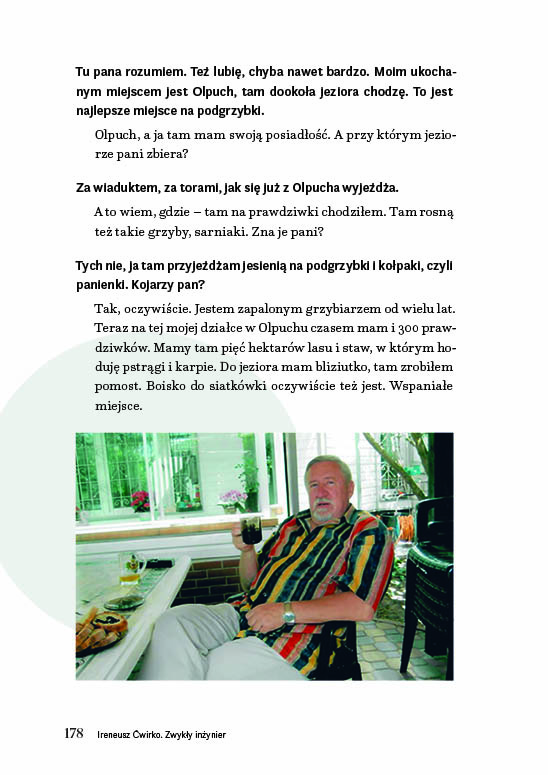 Ireneusz Ćwirko. Zwykły inżynier - środek książki