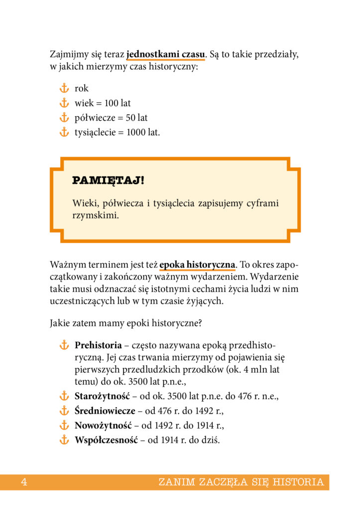 Kotwica historii. Część I: od starożytności do średniowiecza - środek