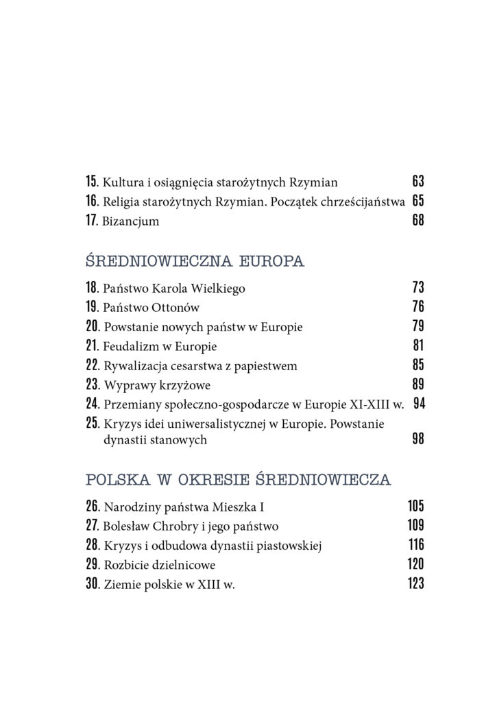 Kotwica historii. Część I: od starożytności do średniowiecza - środek